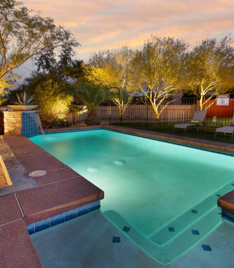 Heated pool for year round use. (Fees may apply)