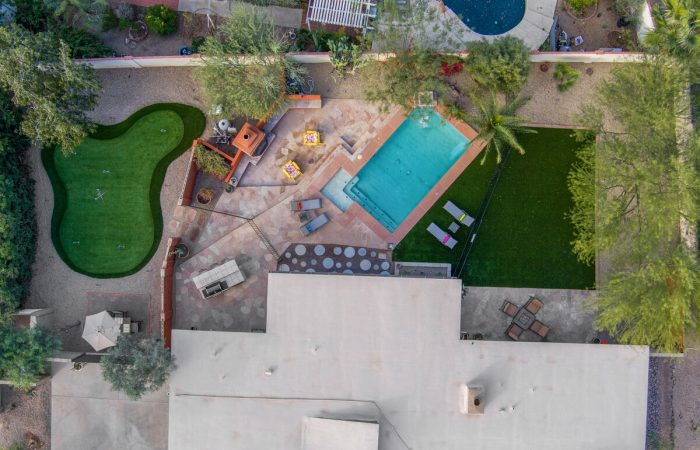 Mid-century modern home with beautiful views